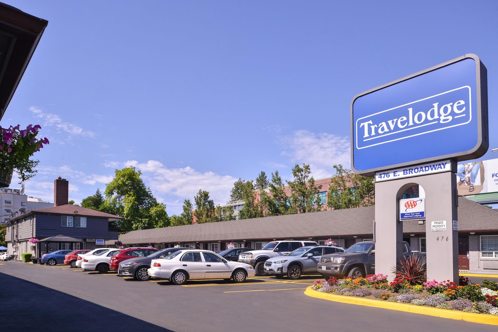 Travelodge By Wyndham Eugene Downtown/University Of Oregon Bagian luar foto